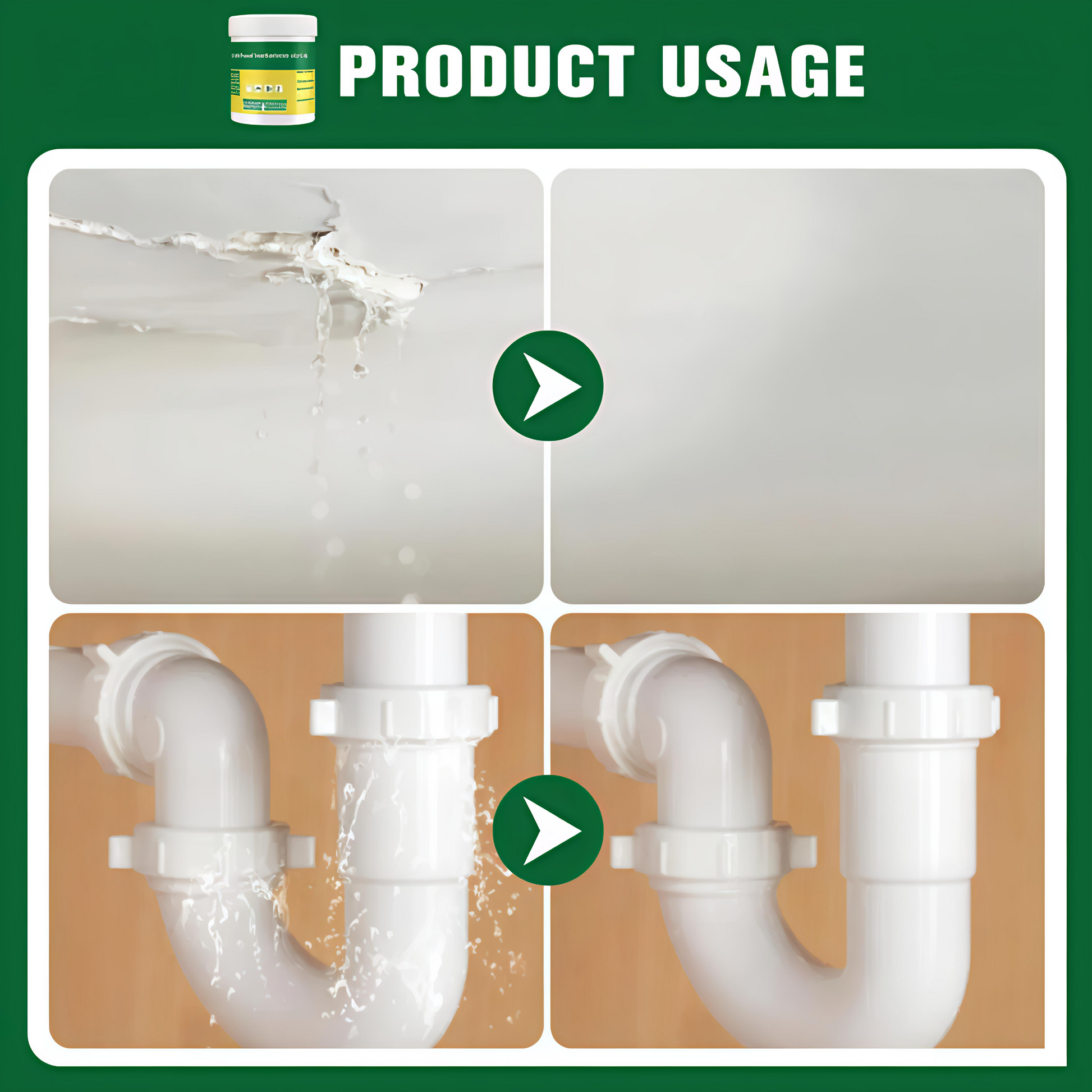 Transparent Waterproof Glue Plus Brush