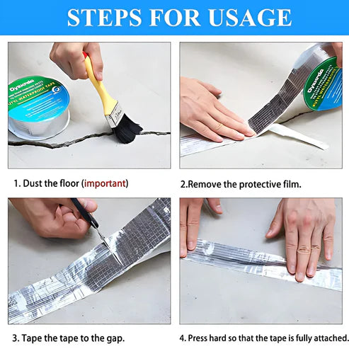 Waterproof Repair Aluminum Foil Tape